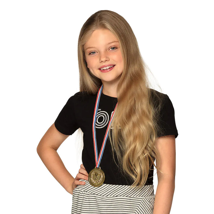 3 MEDAGLIE PER FESTEGGIAMENTO PODIO ORO ARGENTO BRONZO