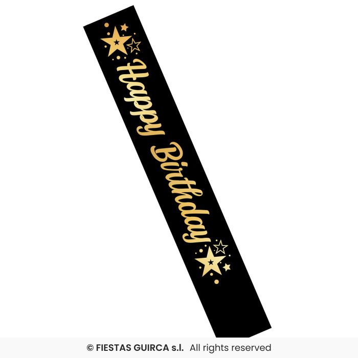 FASCIA HAPPY BIRTHDAY PER IL FESTEGGIATO CM 150