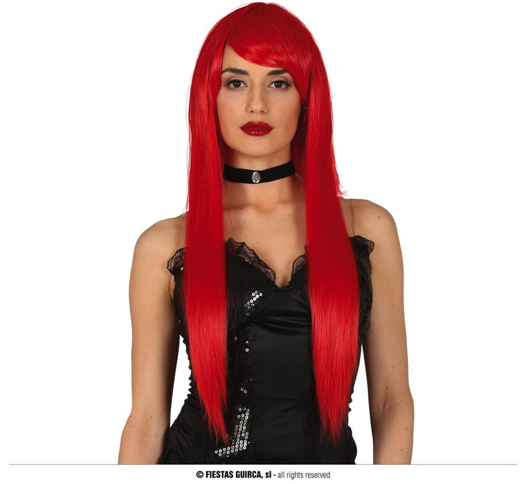 PARRUCCA CON CAPELLI LISCI LUNGHI