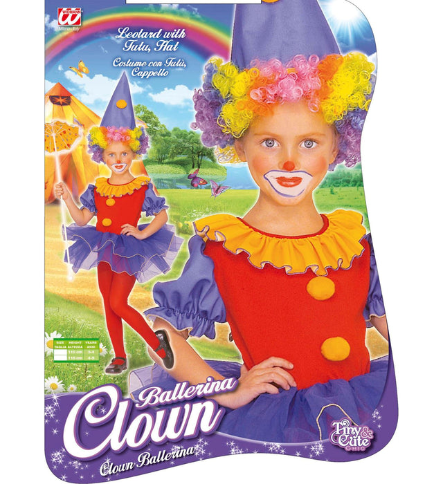 COSTUME CLOWN BALLERINA 4-5 ANNI