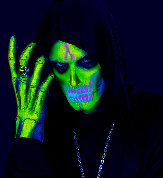 5 MATITE COLORATE PER TRUCCO FLUORESCENTE