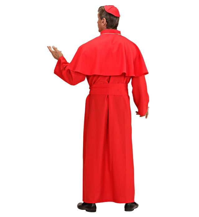 COSTUME CARDINALE ROSSO ADULTO