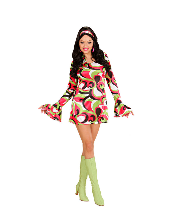 COSTUME DONNA CHIC PER SERATE ANNI 70