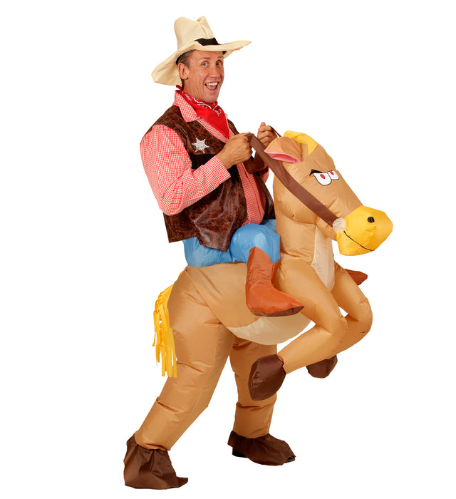 COSTUME DA CAVALLO GONFIABILE