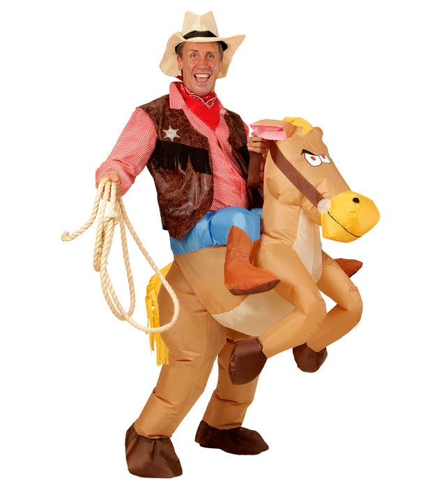 COSTUME DA CAVALLO GONFIABILE