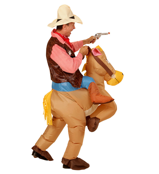 COSTUME DA CAVALLO GONFIABILE