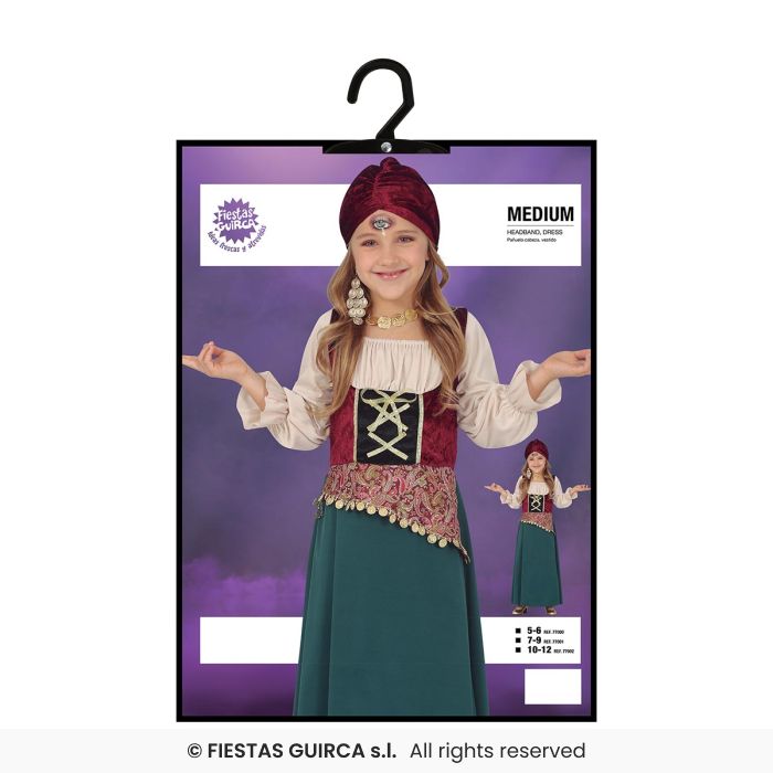 COSTUME DA CHIROMANTE LA LUNA NERA