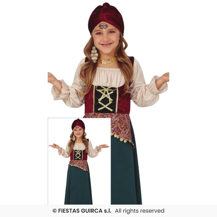 COSTUME DA CHIROMANTE LA LUNA NERA