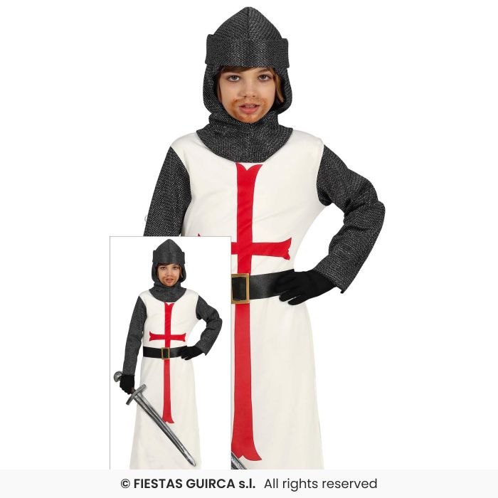 COSTUME CAVALIERE TEMPLARE BAMBINO