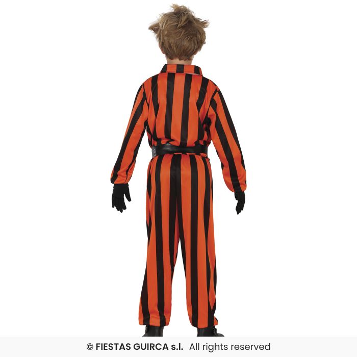 COSTUME DA CREEPY CLOWN IL PRIGIONIERO RAGAZZINO