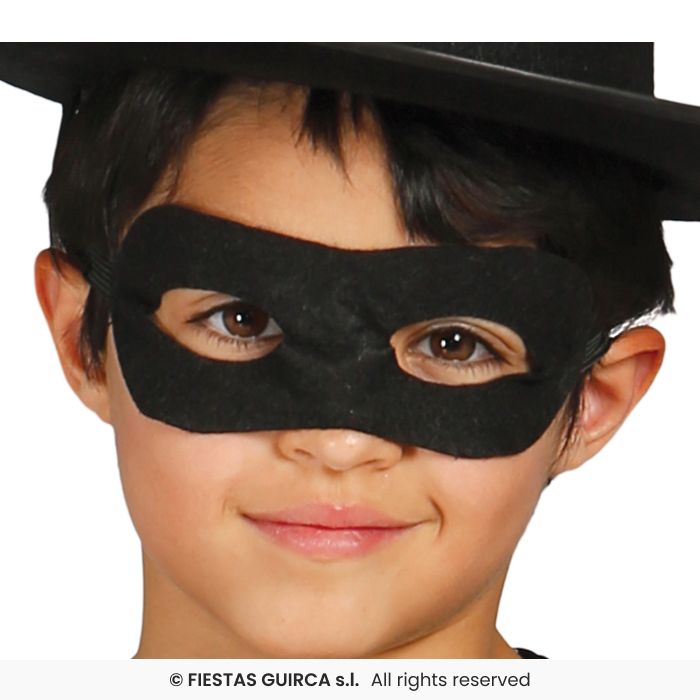 COSTUME DA SPADACCINO NERO PER BAMBINO