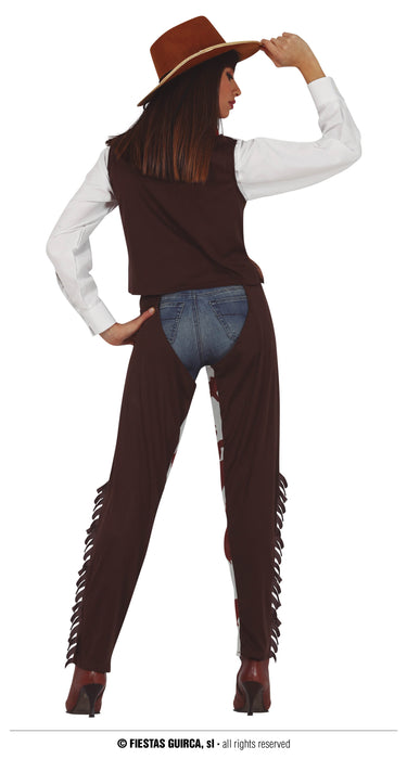 COSTUME WESTERN COWGIRL L