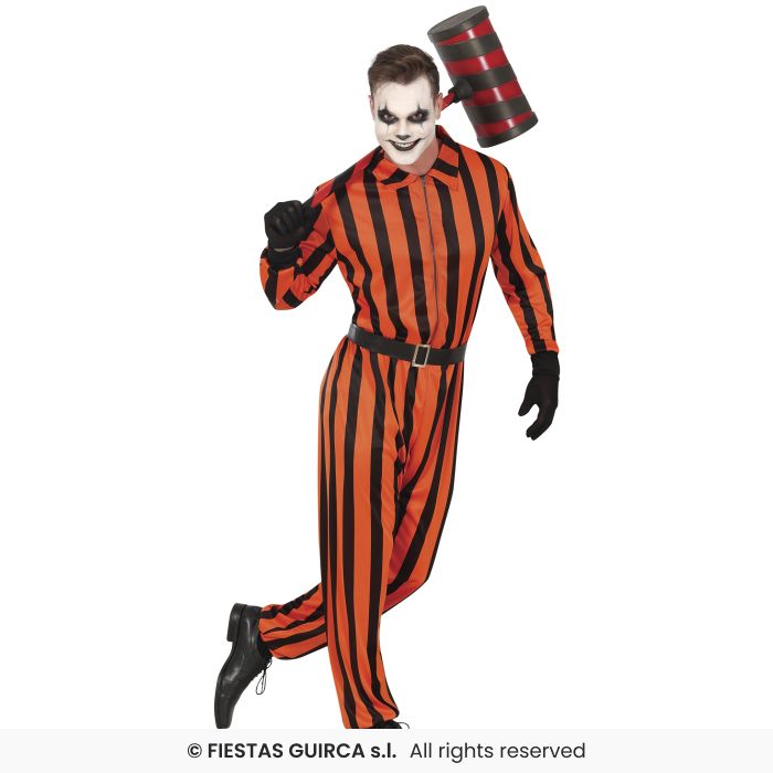 COSTUME PRIGIONIERO A RIGHE L