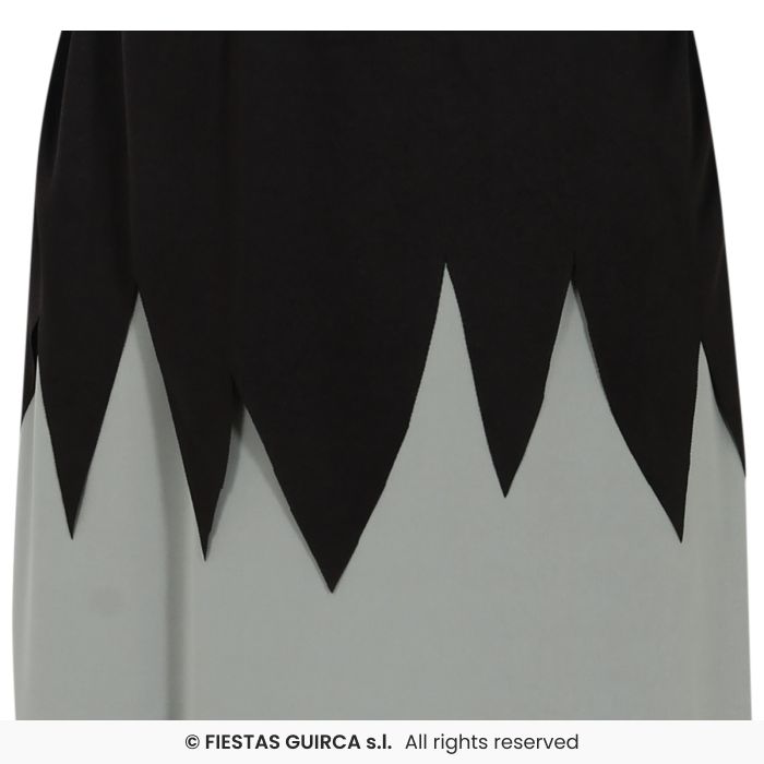 COSTUME SCHELETRO CON MASCHERA E CAPPUCCIO