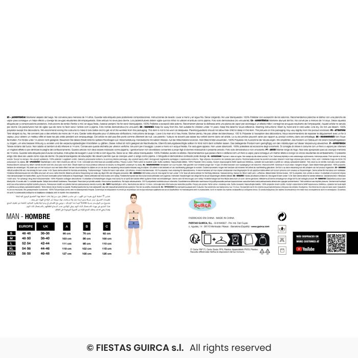 COSTUME SCHELETRO CON MASCHERA E CAPPUCCIO