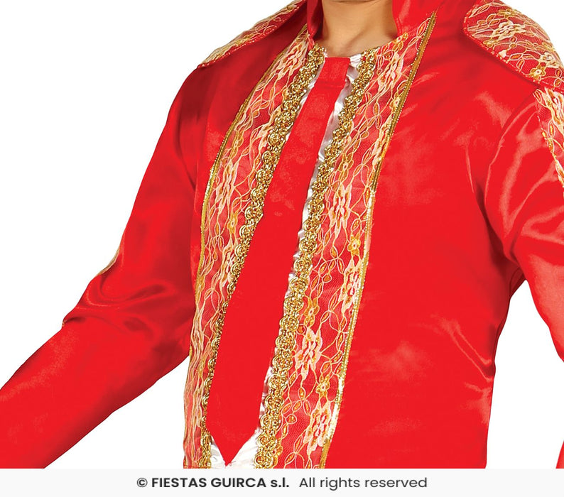 COSTUME TORERO SPAGNOLO ROSSO MATADOR XL