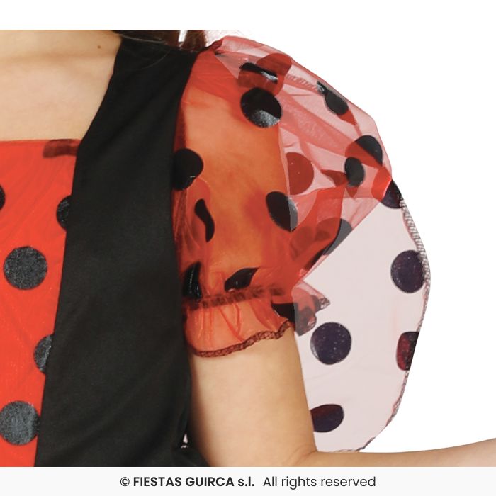 COSTUME COCCINELLA BAMBINA 5-6 ANNI