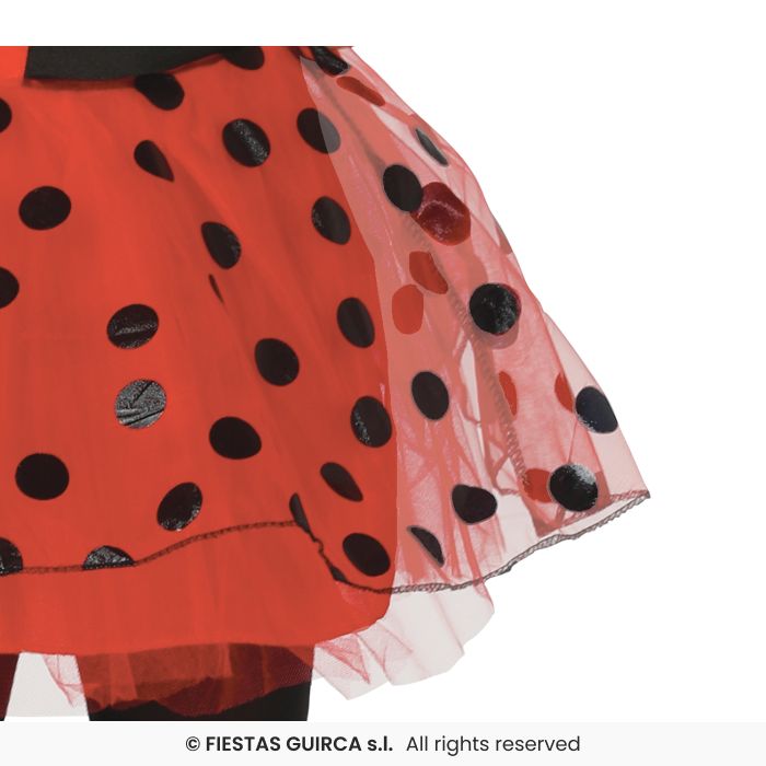 COSTUME COCCINELLA BAMBINA 5-6 ANNI