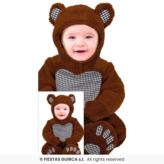 COSTUME BABY ORSO BRUNO PELOUCHE