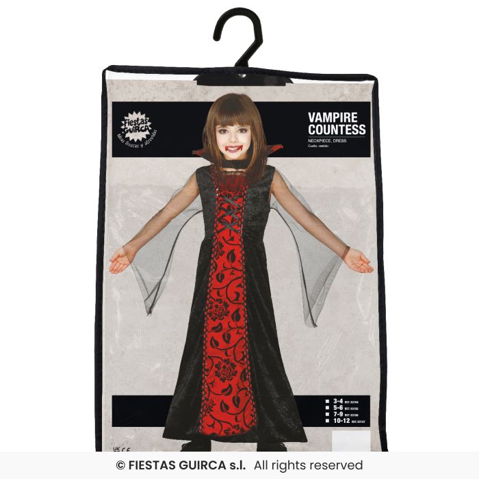 COSTUME SIGNORA DEI VAMPIRI