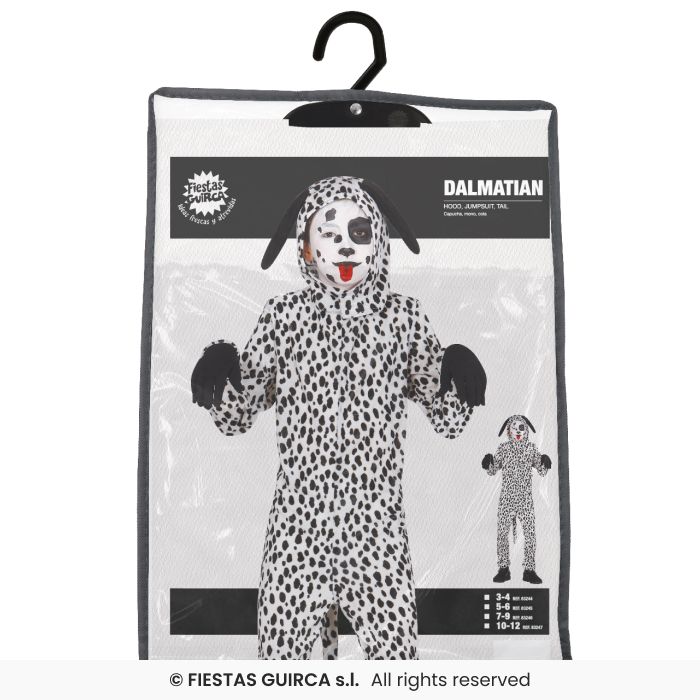 COSTUME CANE DALMATA PER RAGAZZI
