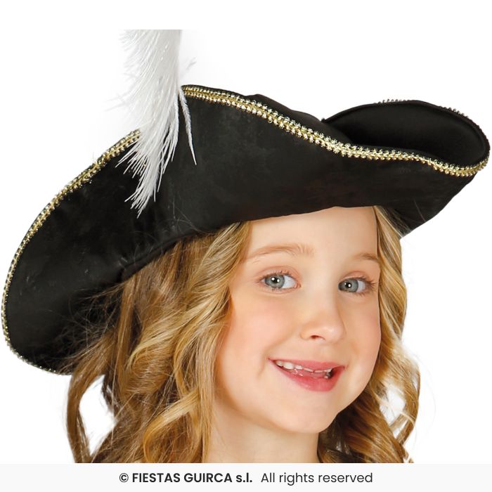 COSTUME CORSARA PIRATESSA BLU BAMBINA
