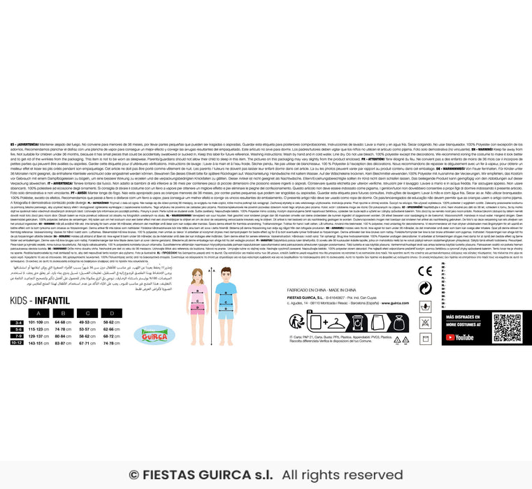 COSTUME FARAONA EGIZIANA BIANCA E ORO BAMBINA