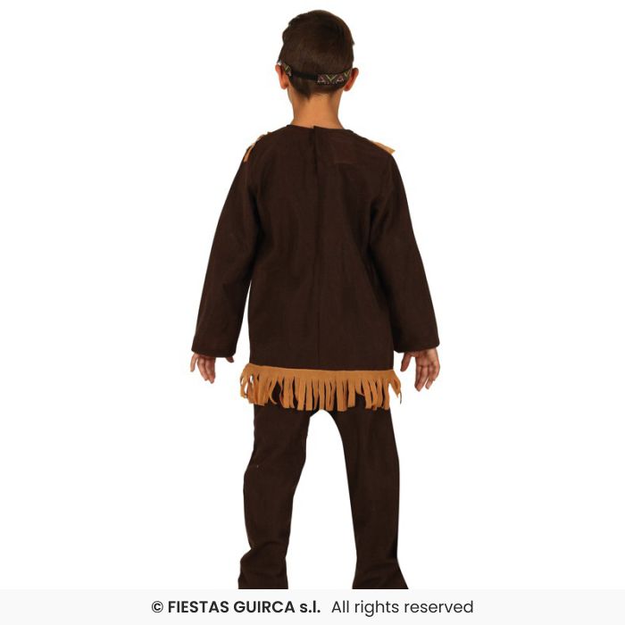 COSTUME INDIANO PELLEROSSA BAMBINO