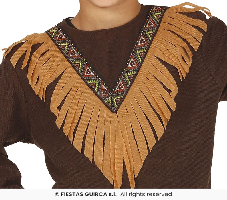 COSTUME INDIANO PELLEROSSA BAMBINO