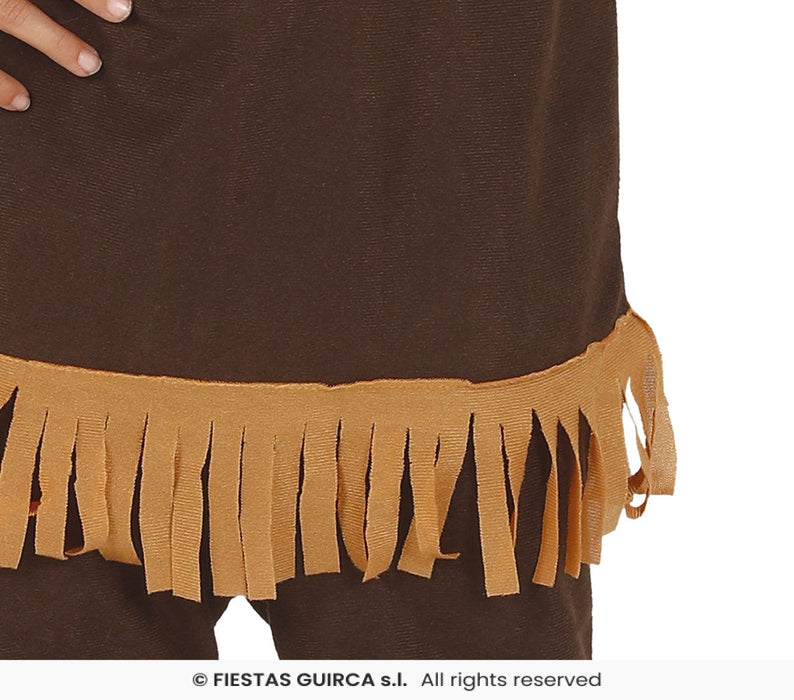 COSTUME INDIANO PELLEROSSA BAMBINO
