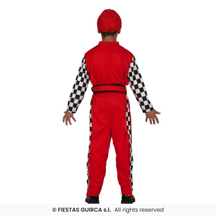 COSTUME PILOTA DI FORMULA UNO BAMBINO