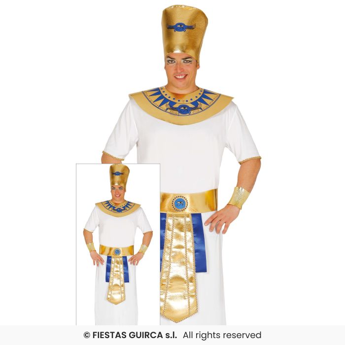 COSTUME FARAONE EGIZIANO BIANCO DA ADULTO