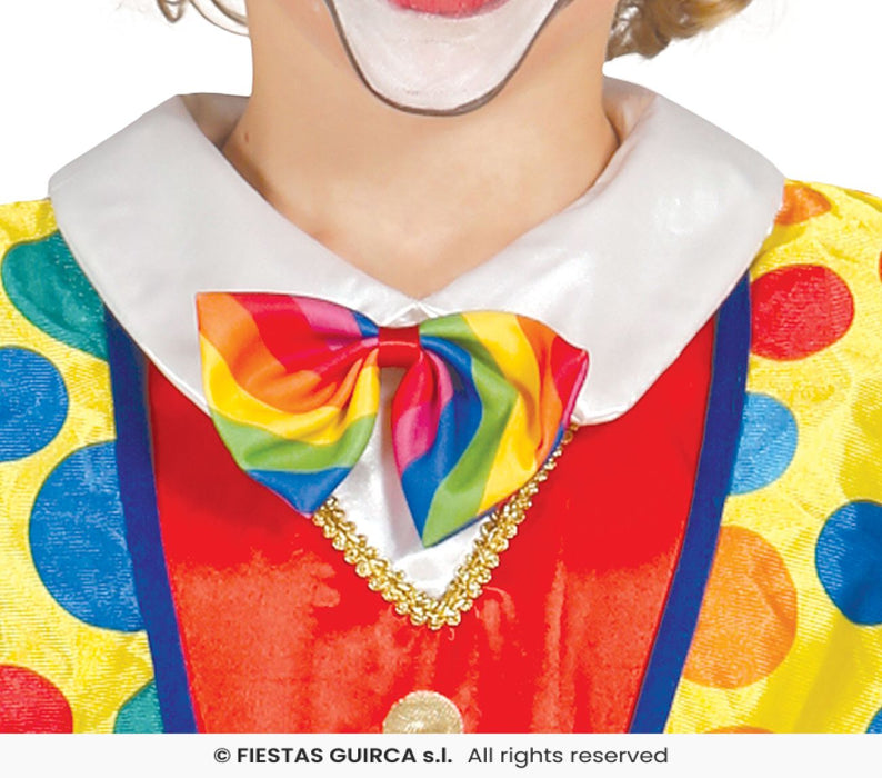 COSTUME CLOWN MULTICOLOR BAMBINO