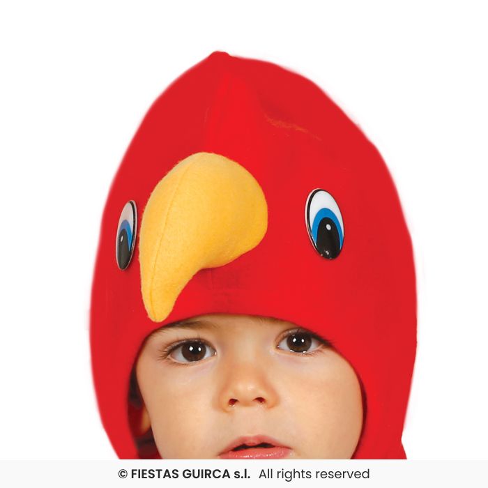 COSTUME PAPPAGALLO BABY MANTELLO 18-24 MESI