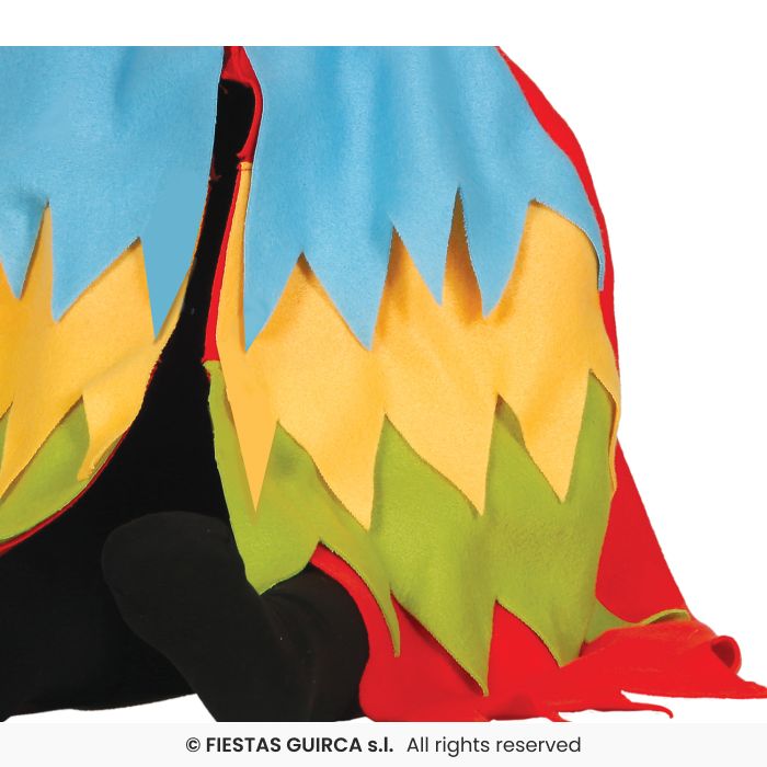 COSTUME PAPPAGALLO BABY MANTELLO 18-24 MESI