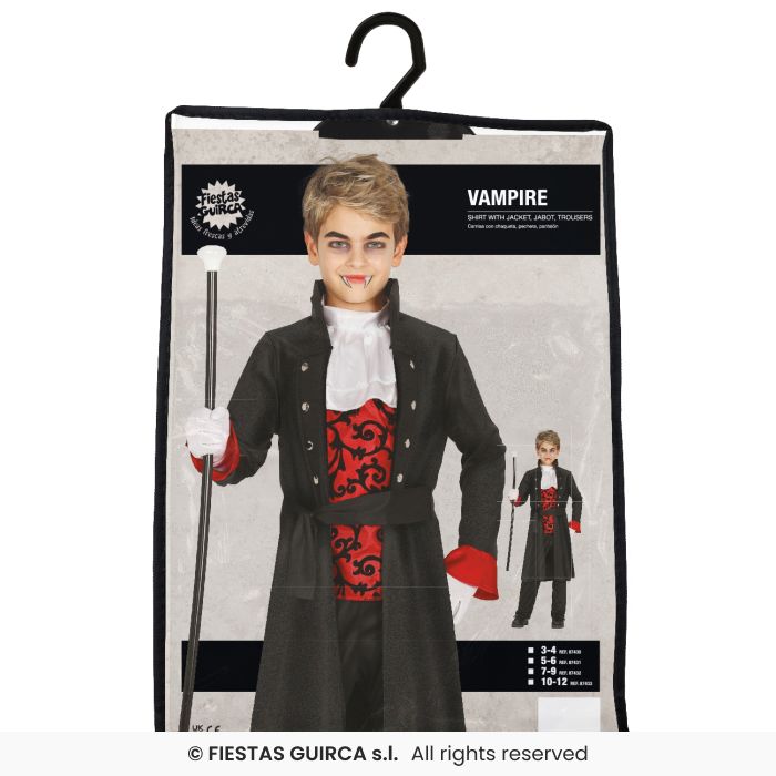 COSTUME SIGNORE DEI VAMPIRI BAMBINO