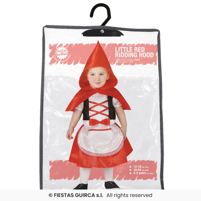 COSTUME CAPPUCCETTO ROSSO BABY