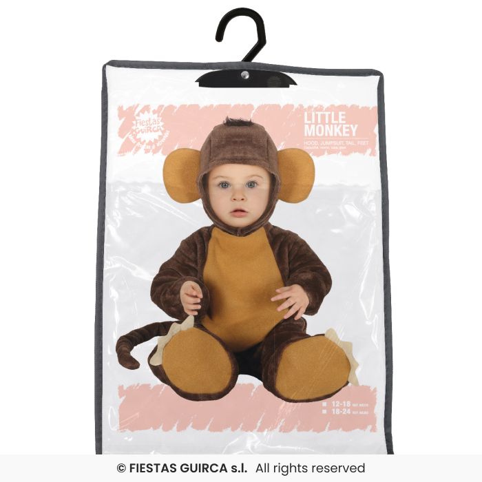 COSTUME BABY SCIMMIETTA PER NEONATO