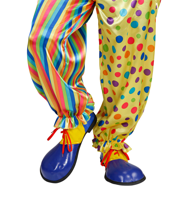 SCARPE DA CLOWN ADULTO CON SUOLA IN GOMMA