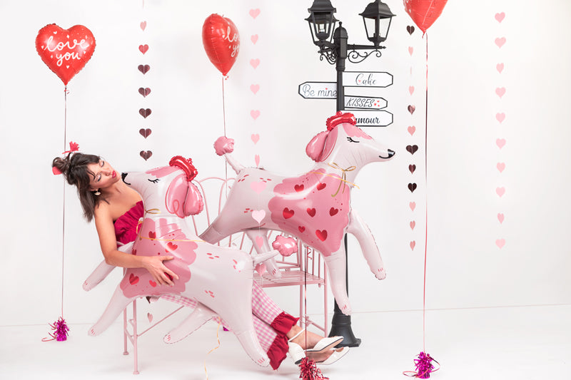 PALLONCINO CUORE ROSSO LOVE YOU IN MYLAR