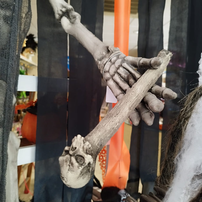 XILOFONISTA SCHELETRO OCCHI LUMINOSI - LA MELODIA DELL'HORROR!