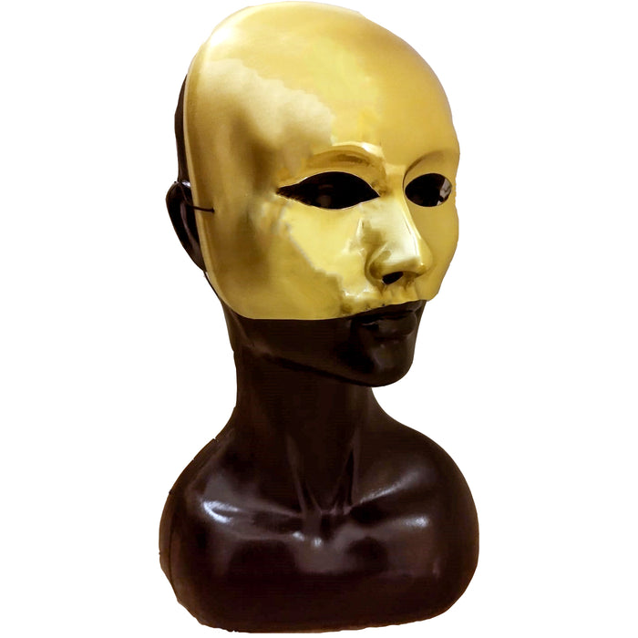 MASCHERA MEZZO VISO ORO