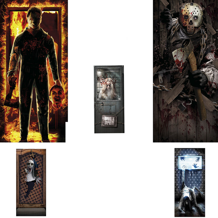 FUORIPORTA HORROR DECORO FESTA DI HALLOWEEN