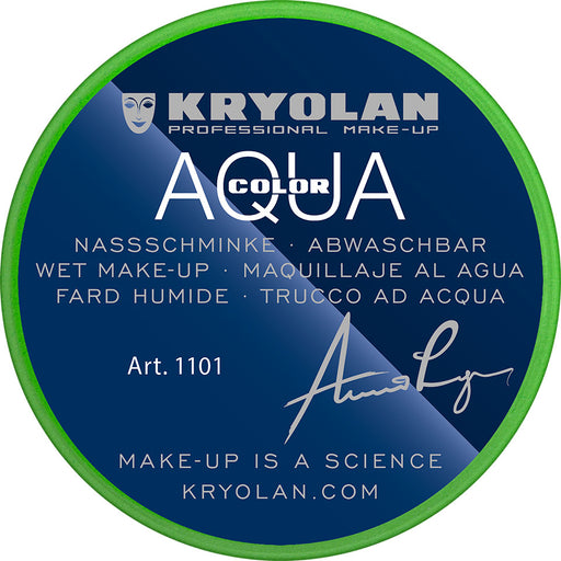 Kryolan aquacolor professionale ml 8 verde lime