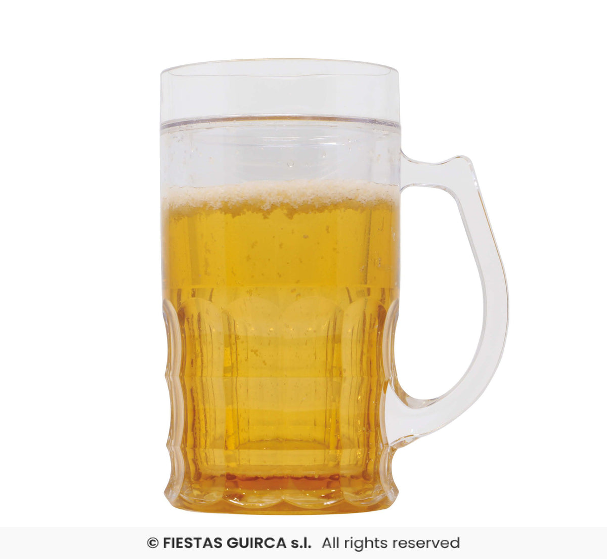 Boccale Di Birra Finto Per Scherzi - 15 Cm, 400 Ml, Per Feste E Divertimento - Foto 5