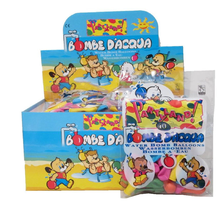 40 GAVETTONI PALLONCINI BOMBA D'ACQUA