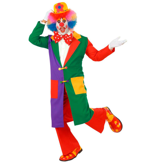 cappotto clown multicolore
