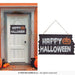 decorazione happy halloween con zucca