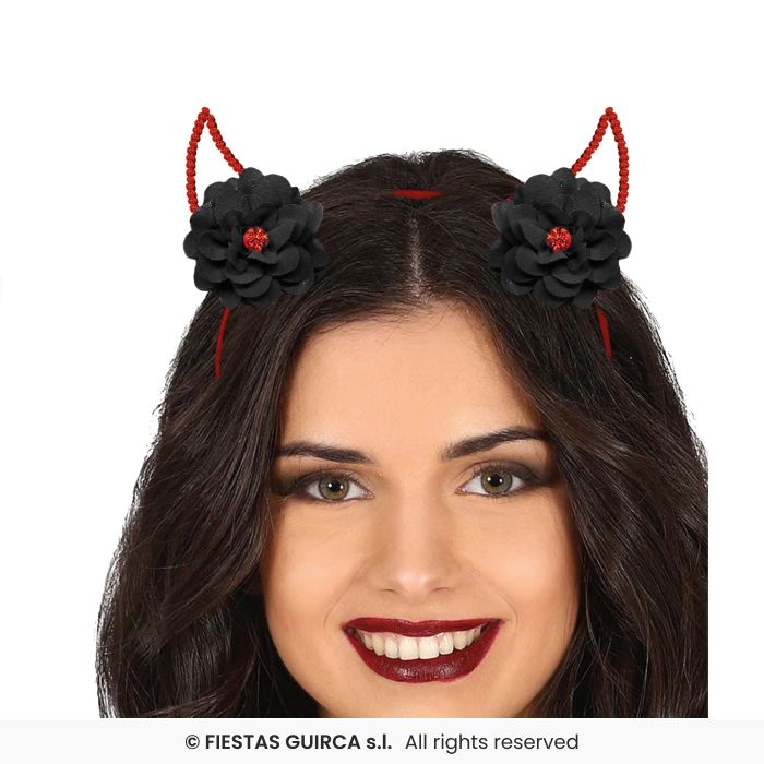 cerchietto travestimento diavolessa