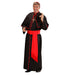 costume da cardinale nero del clero